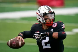 How many rushing touchdowns does Adrian Martinez have?