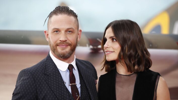 Tom Hardy and Charlotte Riley