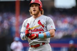 How many stolen bases does Harrison Bader have?