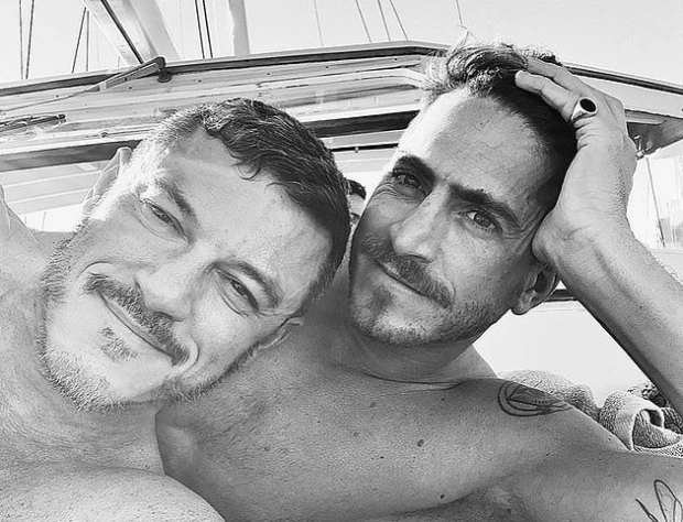 Luke Evans and Rafa Olarra