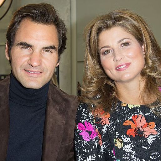 Mirka Federer and Roger Federer