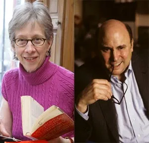 Susan Bitker Straub and Peter Straub