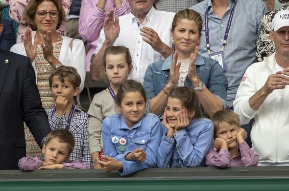 Roger Federer's children and wife