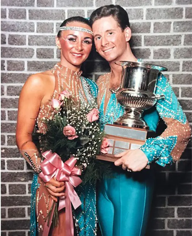 Sammy Stopford and Shirley Ballas