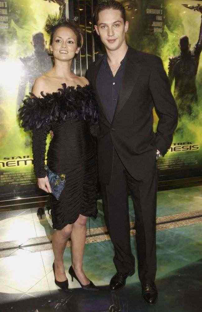 Sarah Ward and Tom Hardy