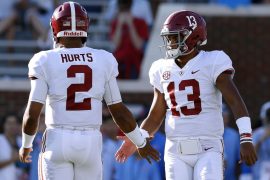 Who did Tua replace at Alabama?