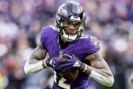Rashod Bateman Stats, Injury, Number, Contract, Size, College