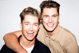 Who is older AJ or Curtis Pritchard?