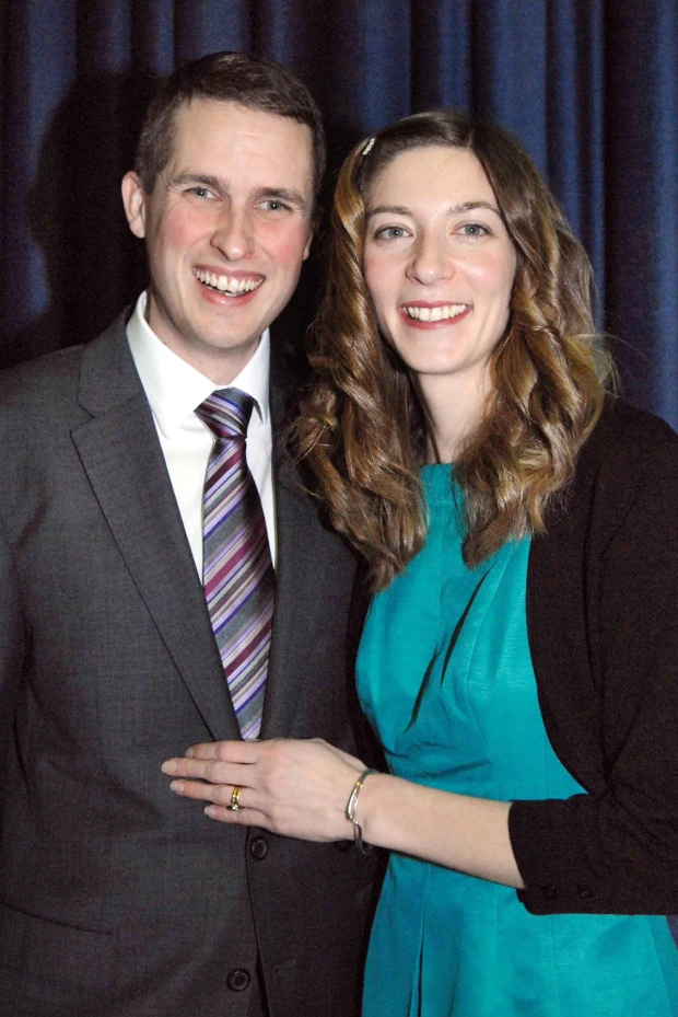 Gavin Williamson and Joanne Eland