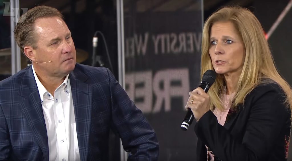 Hugh Freeze and Jill Freeze