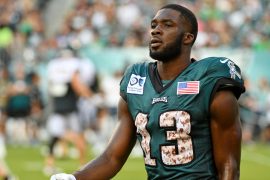 Nelson Agholor Draft, Injury, 40 time, Trade, Contract, Jersey