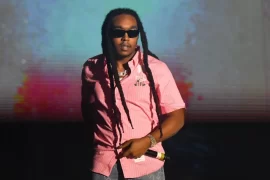 Did Quavo speak at Takeoff funeral?