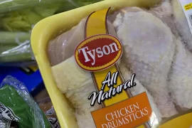 Who is Tyson owned by? How many locations does Tyson Foods have?