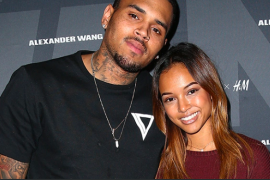 Was Karrueche famous before Chris Brown? Did Karrueche work for Chris Brown?