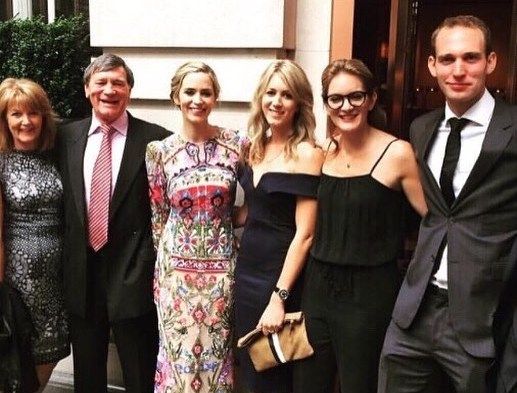 Emily Blunt and her family