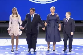 What is MK Pritzkers real name? What does JB stand for in JB Pritzker?