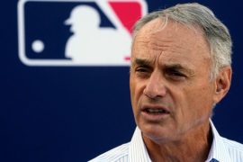 Who is the CEO of Major League Baseball?