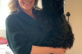 What is Sarah Beeny dog called? What breed of dog is Sarah Beeny’s dog Maple?