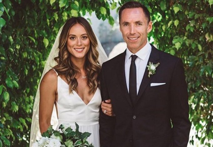 Steve Nash and Lilla Frederick 