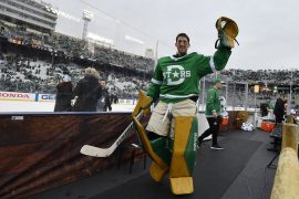 Who is the tallest active NHL goalie?
