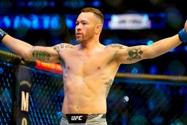 Is Colby Covington jaw broken?