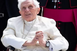 Why did Pope Benedict change his name?