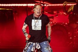 Who did Axl Rose have a baby with?