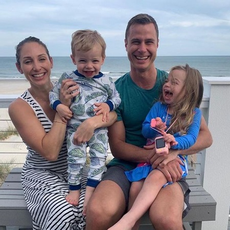 Jon Scheyer and his family