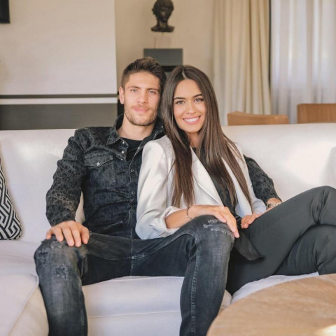 Mia Ćurković and Andrej Kramaric