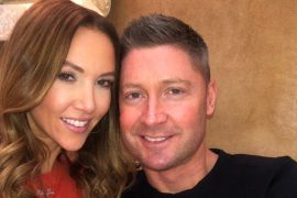 Who is Michael Clarke married to? Where did Michael Clarke get married?