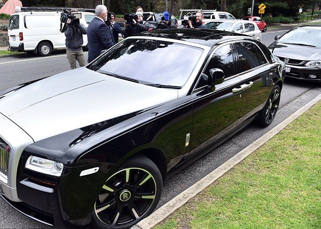 Mick Gatto's Rolls Royce