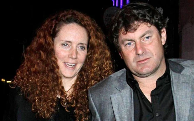 Charlie Brooks and Rebekah Brooks