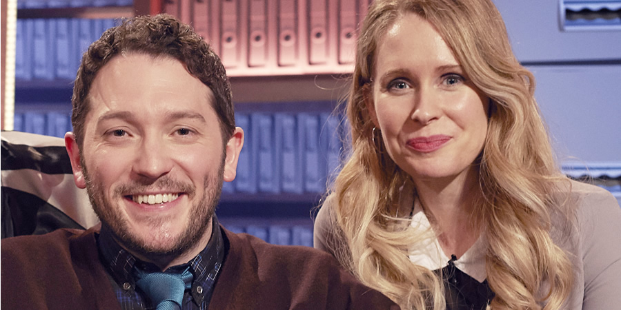 Lucy Beaumont and Jon Richardson