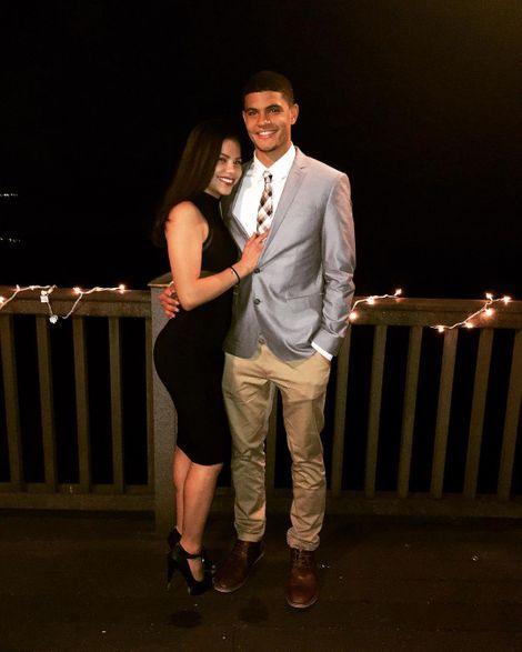 Miles Robinson and Zoë Viktoria