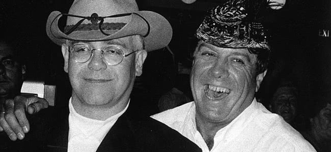 Molly Meldrum and Elton John