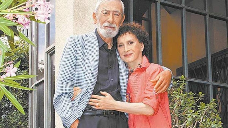 Irina Kebadze and Vakhtang Kikabidze