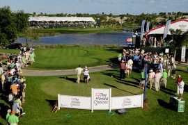 Why do Honda Classics wear ribbons? Why does Honda Classic have purple ribbons? What does the yellow ribbon mean at the Honda Classic?