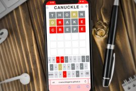 What is canuckle word game?