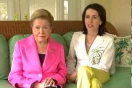 How are Mary Higgins Clark and Carol Higgins Clark related?