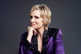 How did Jane Lynch become deaf?