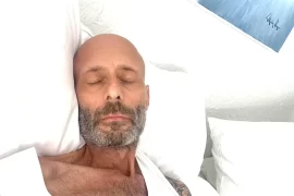 Why was Mark Pilgrim in hospital? When was Mark Pilgrim discharged from hospital?