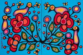 Norval Morrisseau art style: How many paintings did Norval Morrisseau paint?
