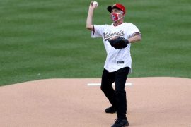 What is the first ceremonial pitch in baseball?