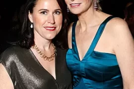 Who was Jane Lynch’s first wife Lara Embry?