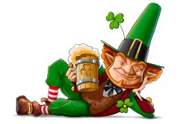 Why do leprechauns wear green? What do leprechauns love most?