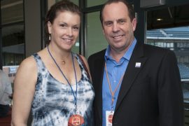 Who is Mike Brey’s wife Tish Schlapo?