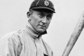 Ty Cobb Bio; Position, Jersey Number, Age, Height, Weight, Family, Health, Death, Place Buried