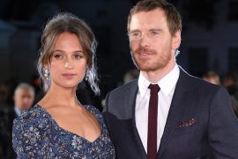 How long have Michael Fassbender and Alicia Vikander been together?