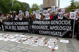 Which country accepted Armenian genocide first?