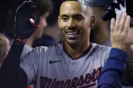 Has Carlos Correa ever pitched? How many home runs does Carlos Correa have right now?